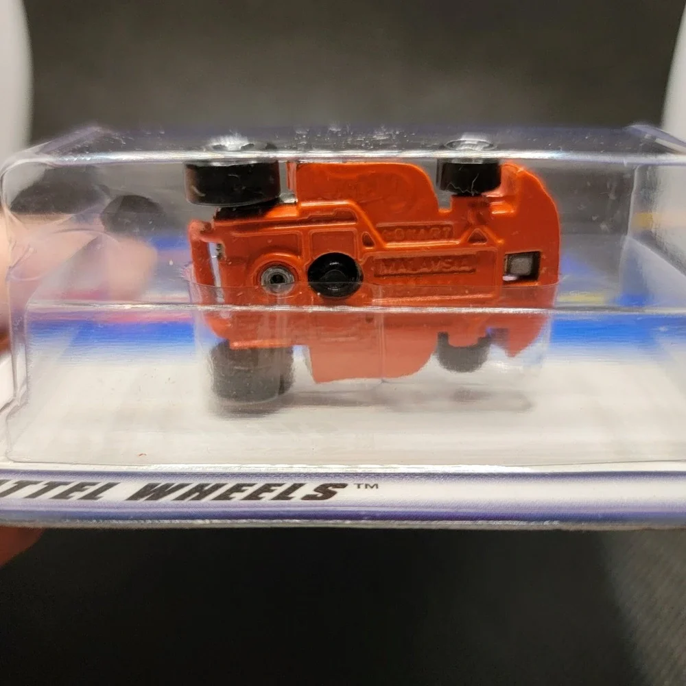 1999 Hot Wheels Collector No #1106 GO KART Orange w/Chrome 5Hole Spoke Wheels